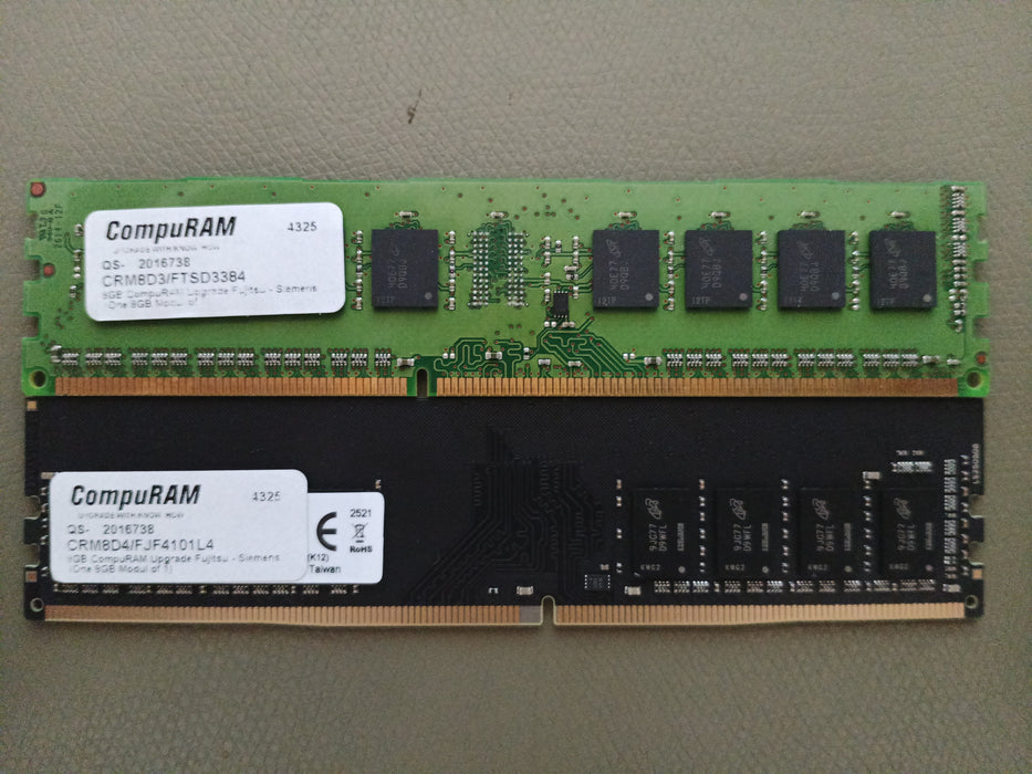 RAM 8GB Arbeitsspeicher DDR3 1600
