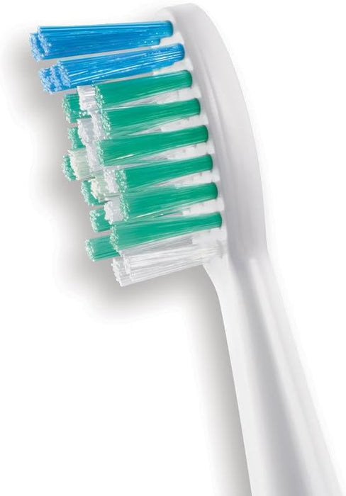 Waterpik Standard Bürstenköpfe, Ersatz-Schallzahnbürstenköpfe für Sensonic und Complete Care, 3er-Pack (SRRB-3E)