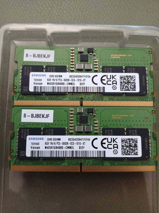 DDR5 RAM S0DIMM - 8GB Arbeitsspeicher