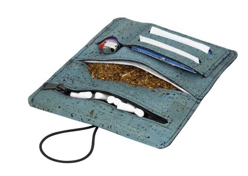 Korktabak-Tasche mit auswechselbarem Verschluss