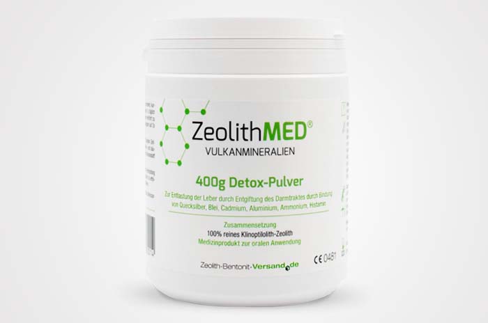 Zeolith MED® Pulver 400g für 40 Tage